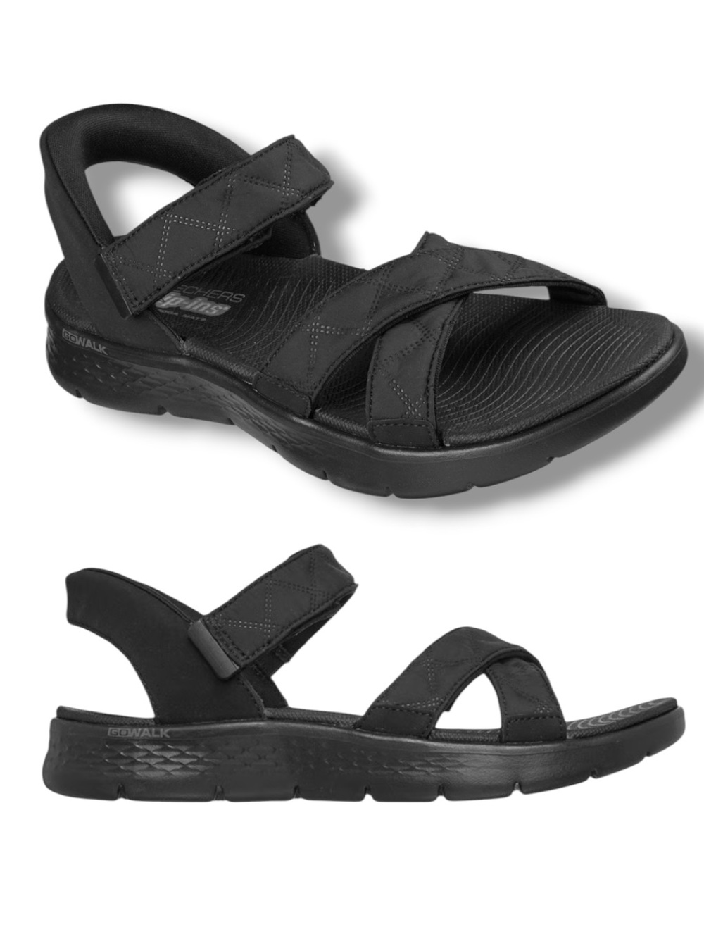 NIB Skechers Sz 10 Slip-ins: GO WALK Flex Sandal - Cozy Fit Kaia
